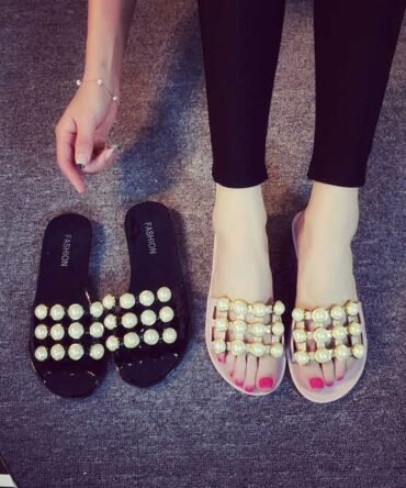 Non-slip pearl women's Slipper