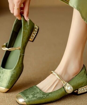 Spring And Summer New Retro Easy Matching French Low-cut Shoes