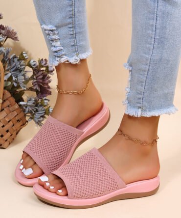 Women Shoes Summer Flat Sandals Casual Indoor Outdoor Slipper For Beach Shoes