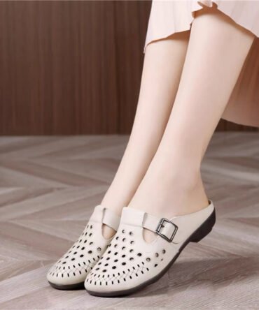 Toe Cap Semi Slipper Women's Summer Outerwear